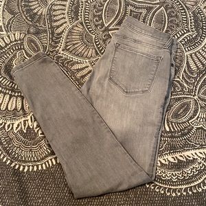 Banana Republic Gray skinny jeans, inseam, 26 inches